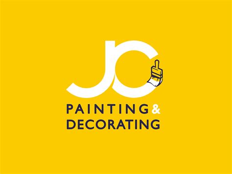 Jc Painting And Decorating Logo By Josh Clews On Dribbble