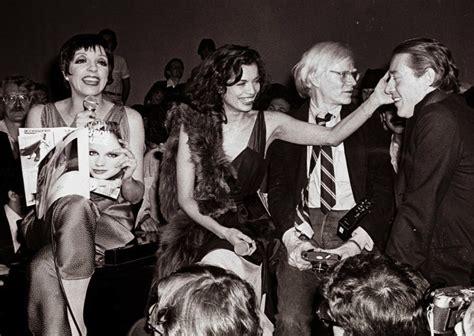 Eye For Film Liza Minnelli Bianca Jagger Andy Warhol And Halston At
