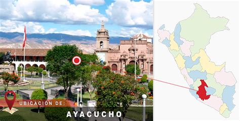 Ubicación De Ayacucho Turismo And Viajes Portal Iperú