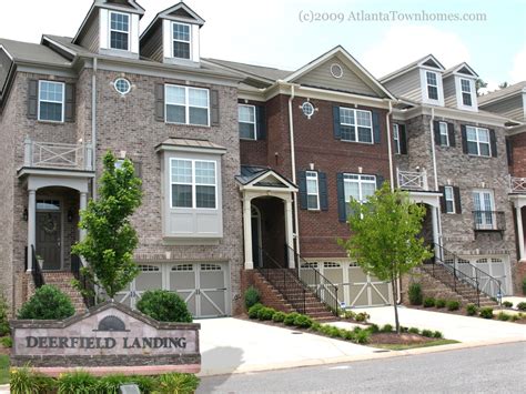 Deerfield Landing Townhomes in Alpharetta, Ga