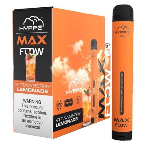 Our products may be poisonous if orally ingested. Hyppe Max Flow Vape | 2000+ Puffs | $12.99- Official