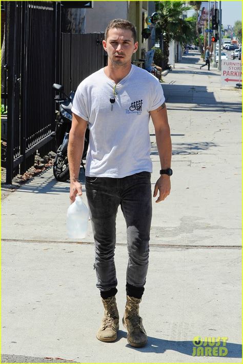 Full Sized Photo Of Shia Labeouf Clean Shaven Looking Healthy 14