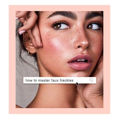 How To Master Faux Freckles The 411 Plt