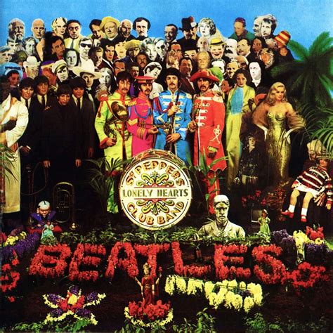 Reproductionthe Beatles Sgt Pepper Album Cover Poster Size 16 X
