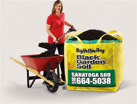 Amendments may include compost or other organic matter, and some. Black Garden Soil Delivery - BigYellowBag | Free Delivery!