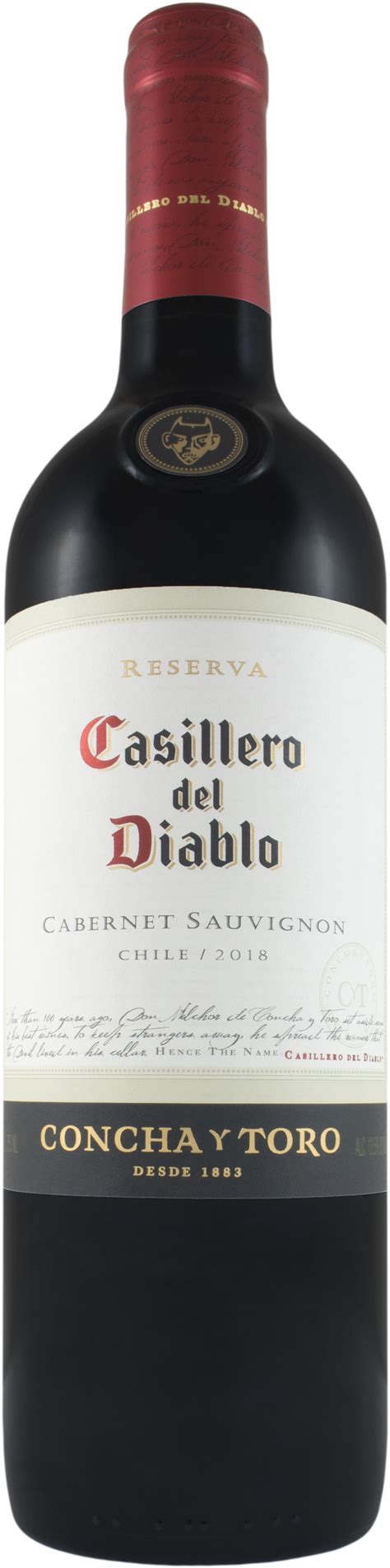 2018 Casillero Del Diablo Cabernet Sauvignon Wine Library