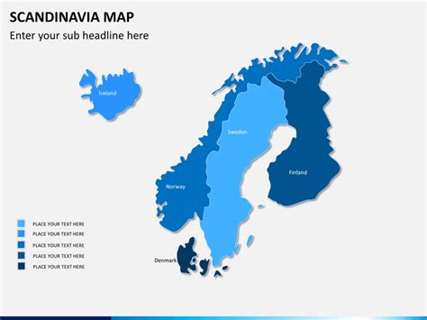 Scandinavianordic Countries Map Powerpoint Sketchbubble