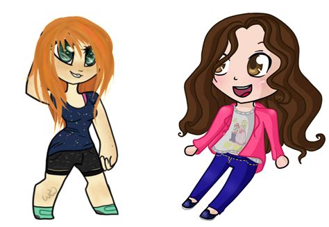Collab Chibi Friends By Becky0220 On Deviantart