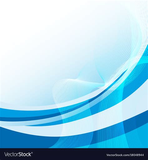Background Design With Blue Lines Royalty Free Vector Image