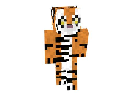 The Tiger Skin For Minecraft Animal Skins Uk