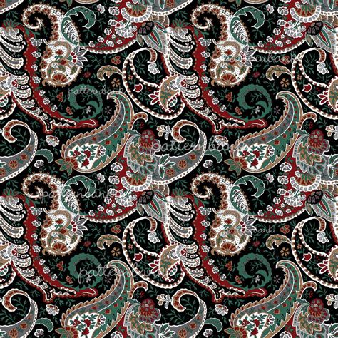 Indian Paisley 2 By Vikram Chelumalla Seamless Repeat Royalty Free