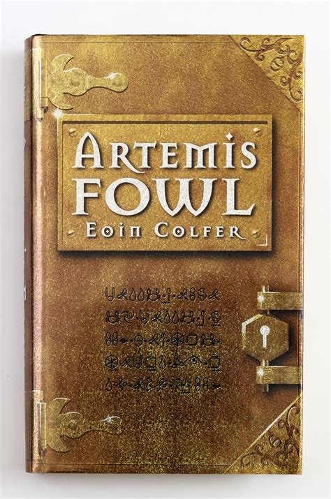 Artemis Fowl First Edition Signed By Eoin Colfer New Hardcover
