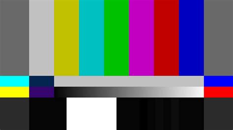 The most common patterns are color bars, such as the ones shown in this illustration. SMPTE Color Bars | Flickr - Photo Sharing!