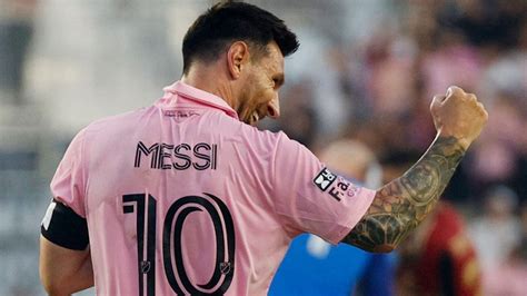 Lionel Messi Is Making Transition To Us Look Easy As He Scores Twice
