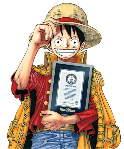 One Piece Sets Guinness World Record For Manga The Japan Times