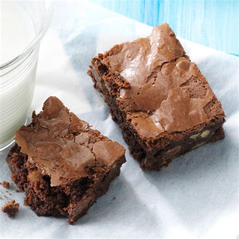Ultimate Double Chocolate Brownies Recipe Taste Of Home