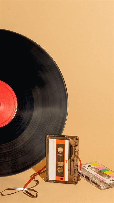 Download Premium Image Of Vinyl Record And A Cassette Tape