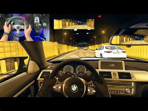 BMW M4 Assetto Corsa With TRAFFIC Logitech G25 Gameplay YouTube