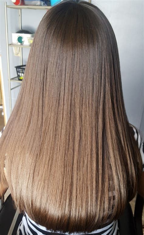 However, dark pink shade and different color combinations like pink and grey, purple, blue. Haircut and smooth style | Long hair styles, Hair styles ...