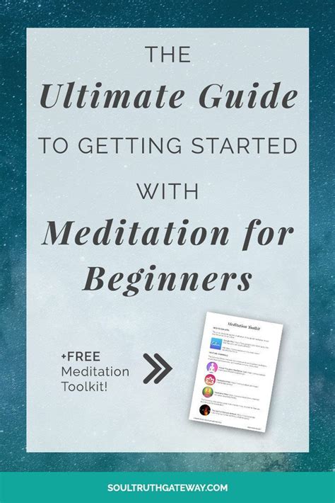 The Ultimate Guide To Getting Started With Meditation For Beginners