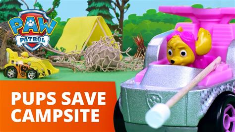 Paw Patrol Pups Save The Campsite Toy Episode Paw Patrol Official