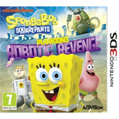 Spongebob Squarepants Planktons Robotic Revenge Nintendo 3ds