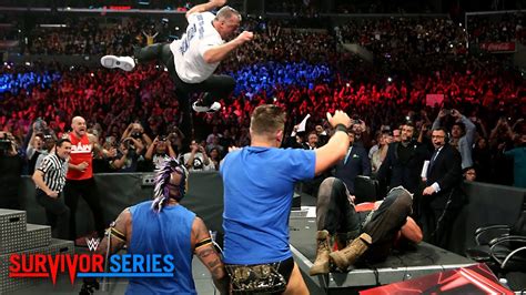 Wwe Survivor Series Team Raw Vs Team Smackdown Mens 5 On 5 Elimination Match Wrestling Inc