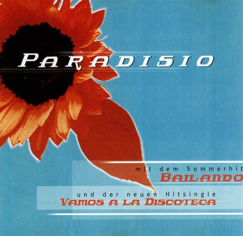Paradisio Paradisio 1998 Cd Discogs