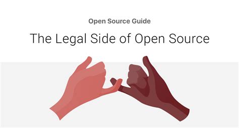 The Legal Side Of Open Source Open Source Guides