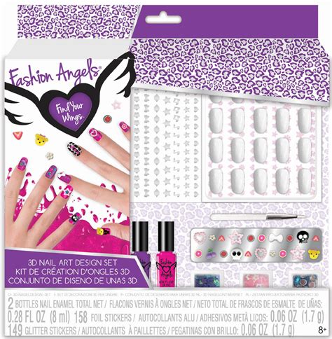 fashion angels  nail design kit toys games arts crafts craft kits