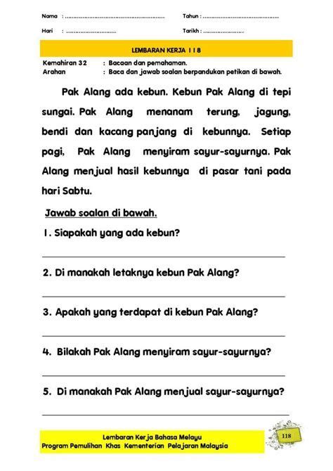 » nombor (besar daripada 10) «. Lembaran Kerja Bahasa Melayu Pemulihan Khas - Cikgukamiha ...