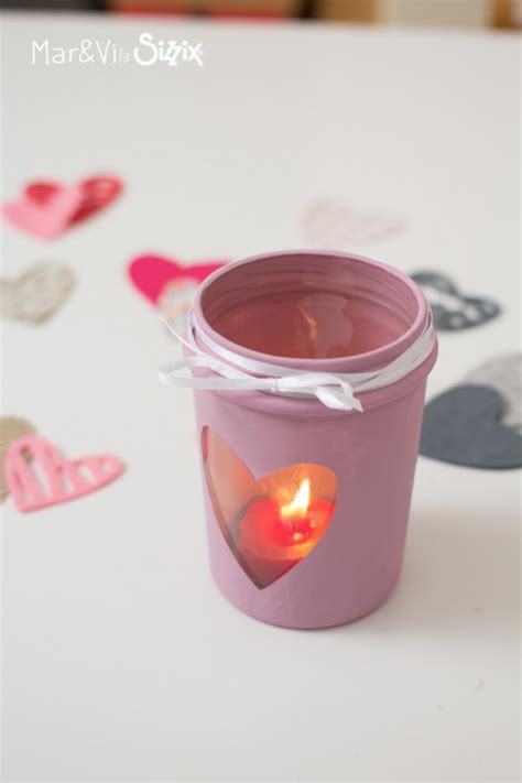 Valentines Candle Holder Sizzix Blog