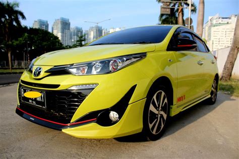 Its suspension is tuned to facilitate driver. YARIS TRD SPORTIVO AT KUNING 2019 - MobilBekas.com