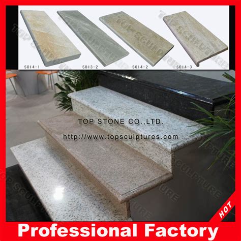 Natural Polishing Outdoor Stone Steps Risers Granite Stairs China