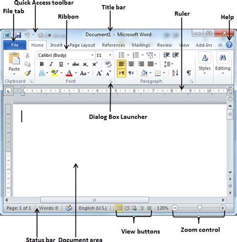 Explore Window In Word 2010