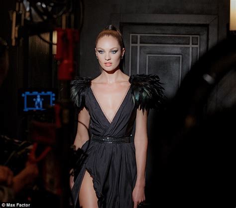 Victorias Secret Angel Candice Swanepoel In Max Factor Campaign