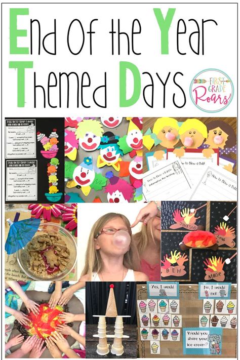 End of the Year Activities BUNDLED Theme Days for Primary Teachers