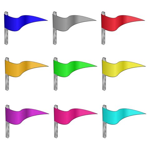 Different Colored Flags Png Svg Clip Art For Web Download Clip Art