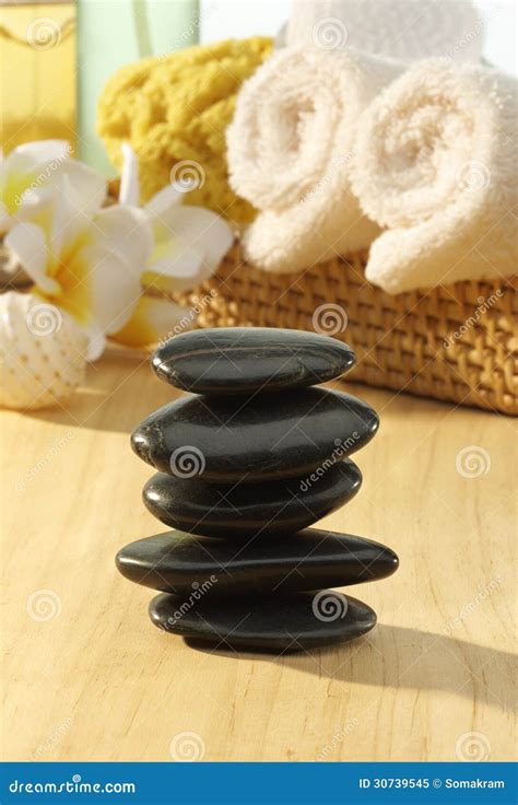 Massage Stones Stock Image Image Of Therapy Rejuvenate 30739545