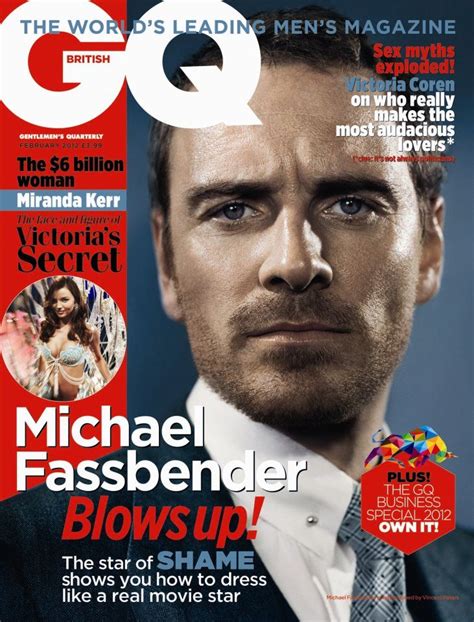Gq British February 2012 Magazine Cover Michael Fassbender Photo