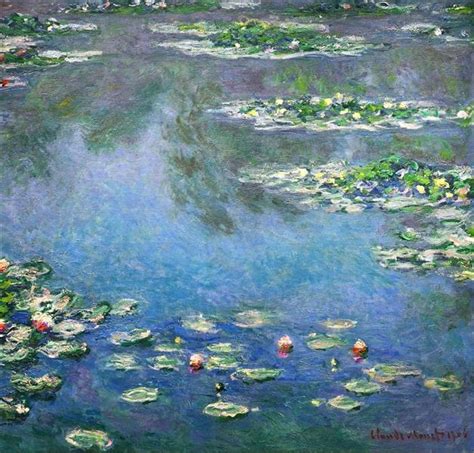Water Lilies 1906 Claude Monet