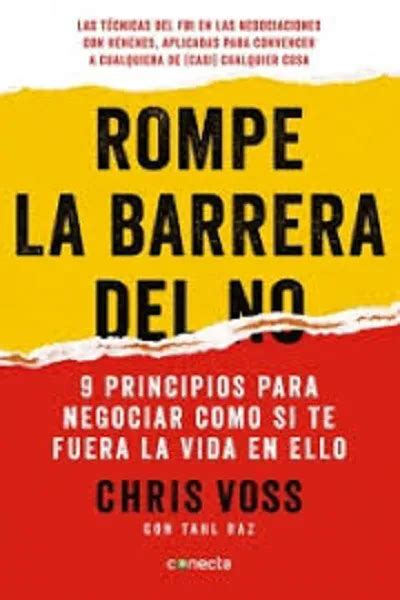 Rompe La Barrera Del No Comprar Libro 9789588821474 Voss Chris
