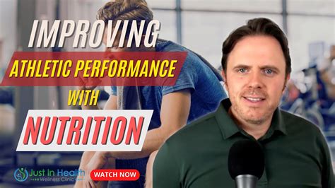 Improving Athletic Performance With Nutrition Youtube