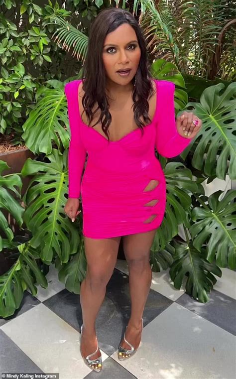 Mindy Kaling Proves She Is At Her Very Thinnest As She Models A