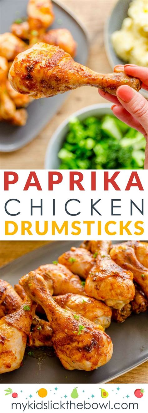 Finger Lickin Chicken - Paprika Chicken Drumsticks ...