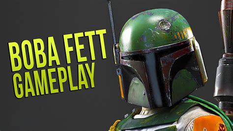 Boba Fett Gameplay Star Wars Battlefront 2 Heroes Vs Villains