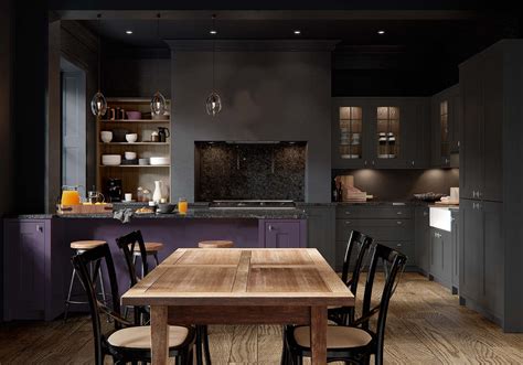 Purple Kitchen Purple Kitchen Ideas Masterclass Kitchens