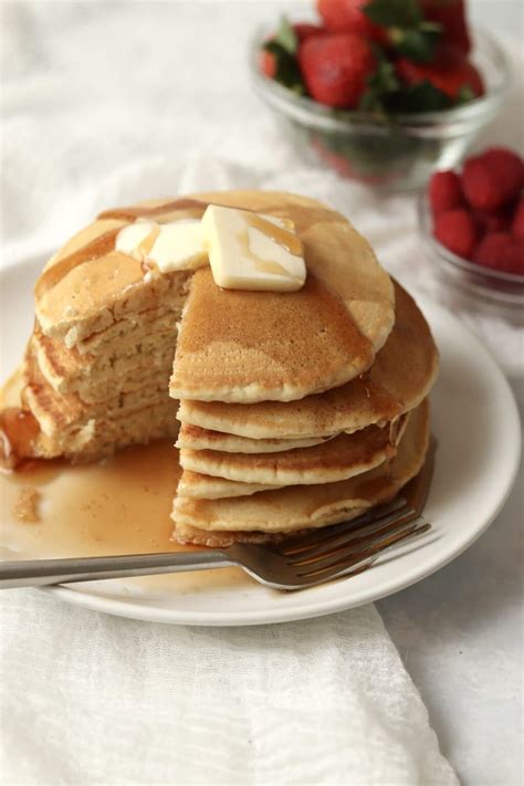 Homemade Pancakes Without Milk Kathleens Cravings