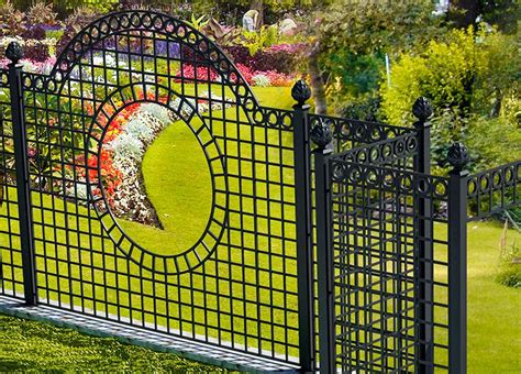 Decorative Metal Garden Fencing Panels Uk Canvas Point