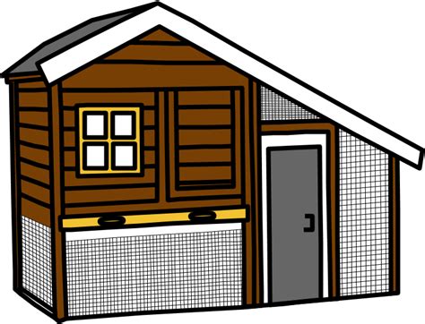 Chicken Coops House Clipart Full Size Clipart 3802716 Pinclipart